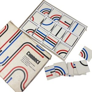 Connect Game by Ken Garland, Vintage 1969 –‎ 135/140 Tiles – Original Box (Read)